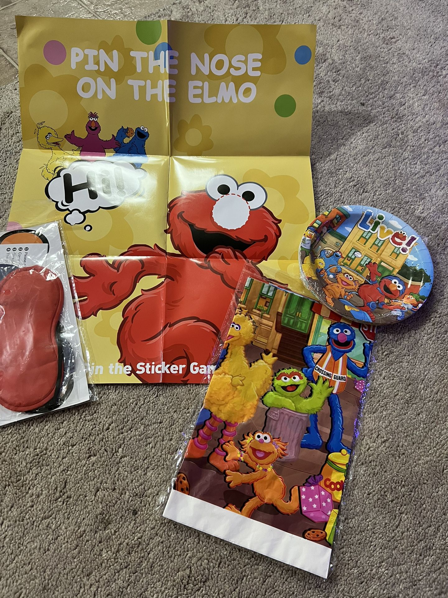 Elmo Birthday Party Supplies