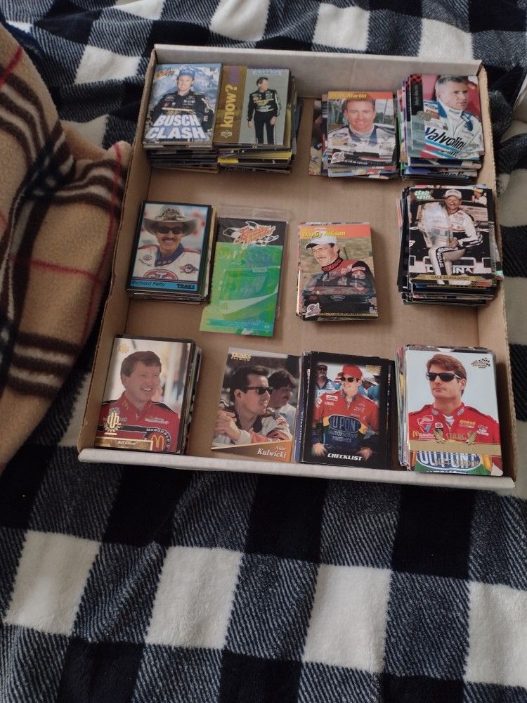 Racing Bundle Cards From The 1990's. See Below List Of Drivers