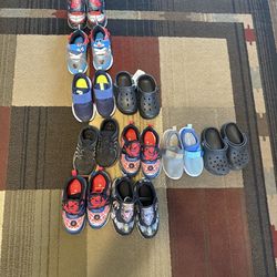 Variety Of Boy Toddler Shoes