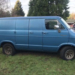 1977 Dodge Tradesman 100 Ram Van Runs Good