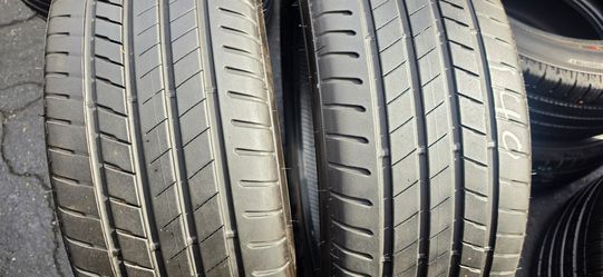 2 tires 245/45r20 Bridgestone alenza run flat