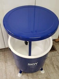 Rare Skyy Vodka Tub Pop Up Cooler With Table  Top