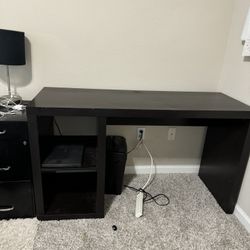 Black Wooden Desk