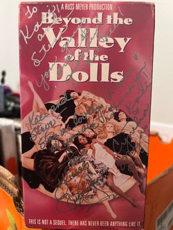 Beyond the Valley of the Dolls VHS 1993 Fox Video – Multiple Cast Autographs? Cynthia Myers – RARE