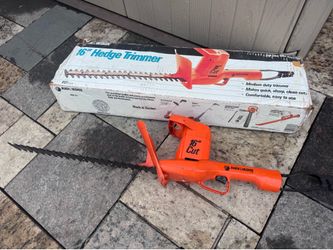 Black & Decker 16” Electric Hedge Trimmer