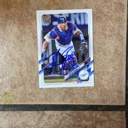 Austin Barnes Auto Card