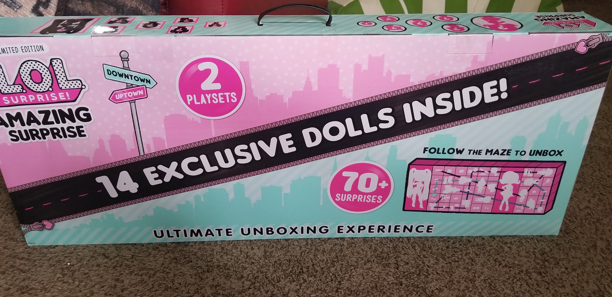 LOL Suprise Amazing Surprise with 14 Dolls & 70+ Surprises