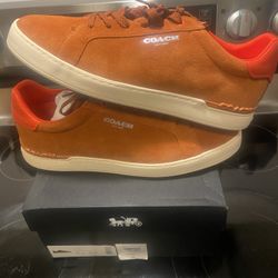 Coach “Suede Orange” Men Size 12