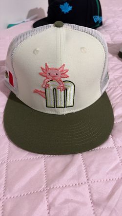 Mexico Axolotl Embroidered Snapback Trucker Hat