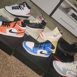 Jordan's n nikes