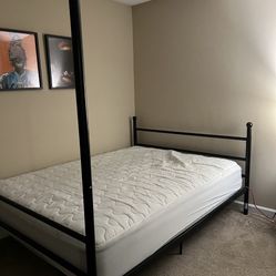 Canopy Bed Frame &mattress For $360