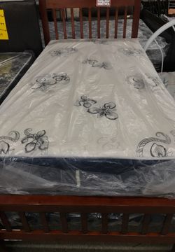 Twin bed with deluxe mattress for $369