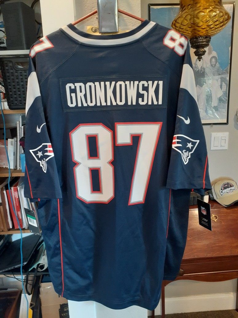 Patriots Gronkowski Printed Jersey