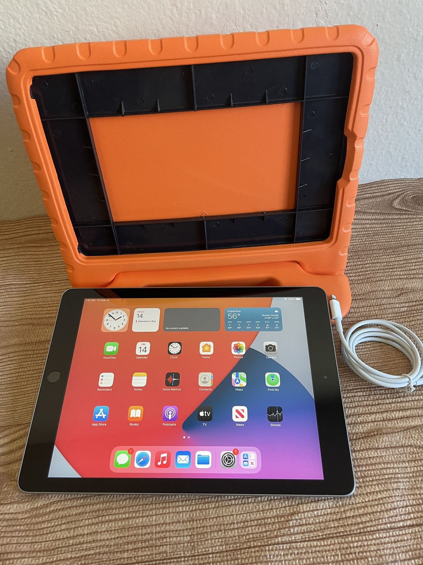 Apple iPad Air 2 32GB with Kids Case And Cable