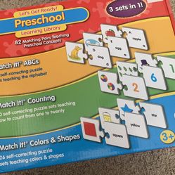 Learning Library Jigsaw Puzzles For Preschool 