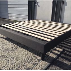 New King Size Platform Bed Frame $140 Or $440 With New 12” Memory Foam Mattress 