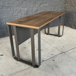 Modern Rectangular Credenza Console Table Office Desk 