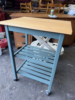 Kitchen Island Cart On Wheels