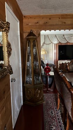Gold Pyramid Cabinet