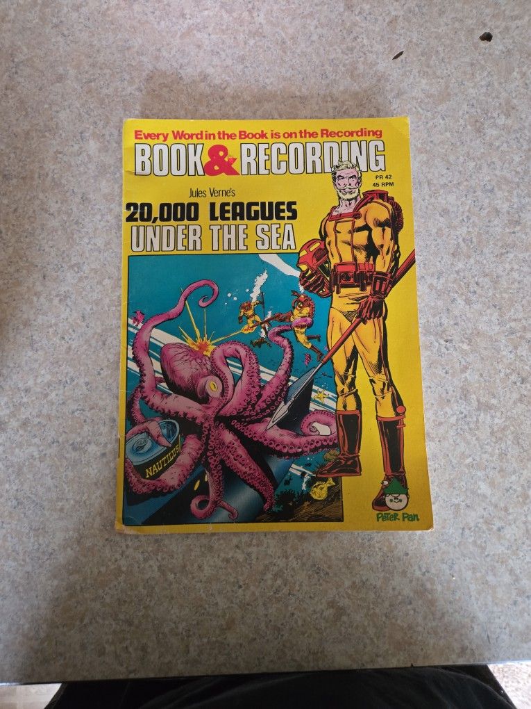 20000 Leagues Under The Sea Comic 1970s