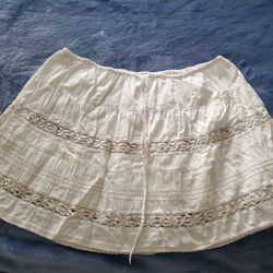 White Victoria's Secret Skirt
