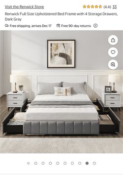 Full bed frame