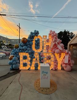 Oh baby marquees
