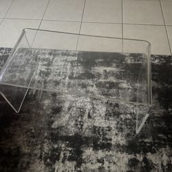 clear coffee table