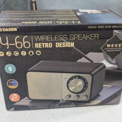 Retro Wireless Speaker 