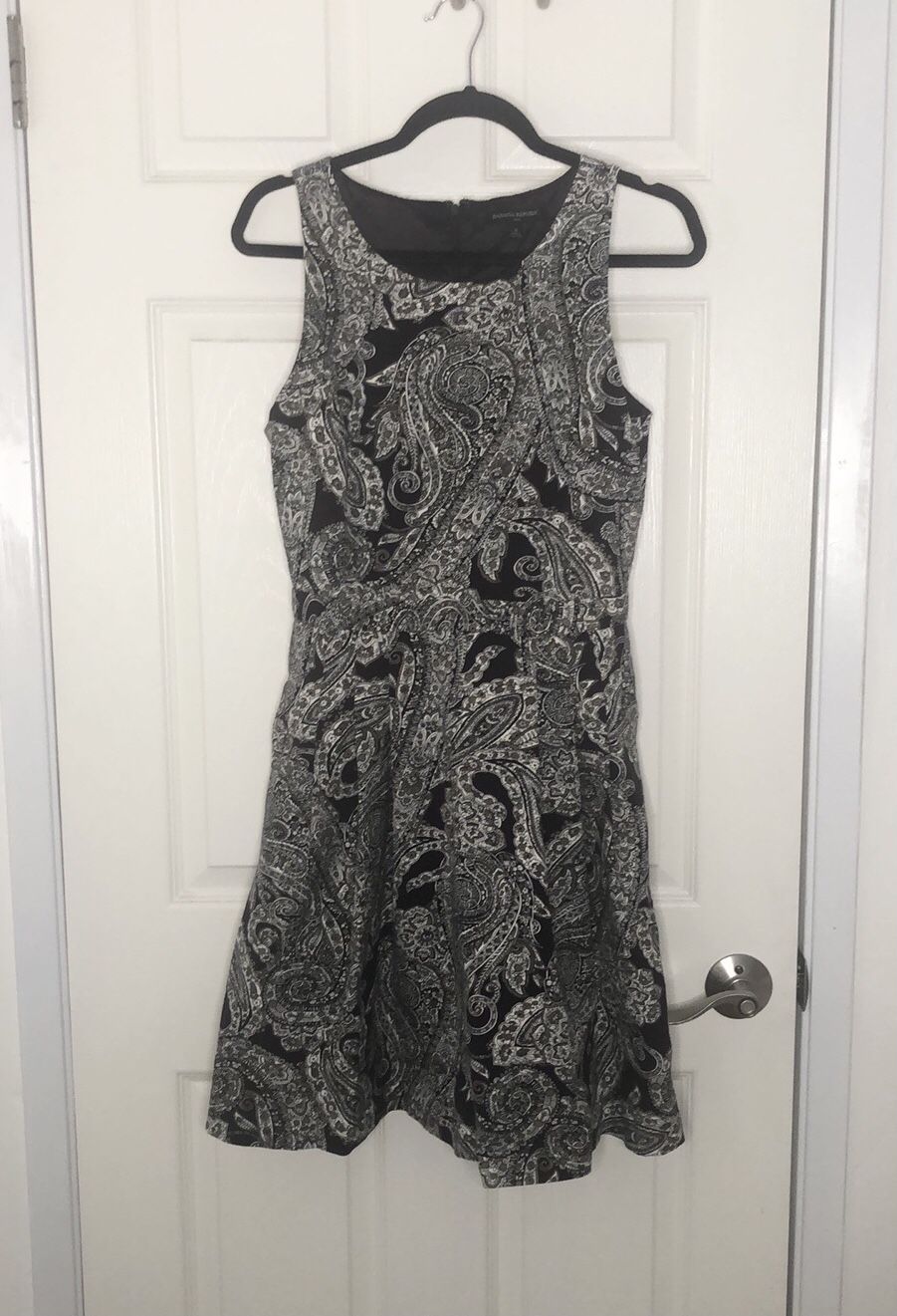 Banana Republic Purple Paisley Dress