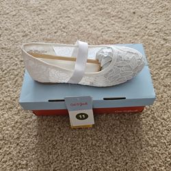 Girls Slip On Flats Shoes Size 11