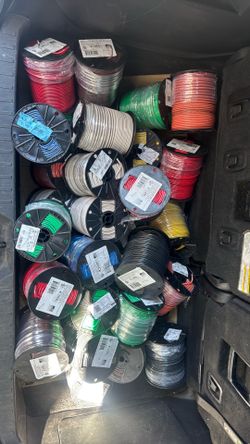 #10 AWG THHN THWN-2 Copper Wire 500ft Rolls – Black, Red, Blue, White, Green, Yellow, Brown, Orange