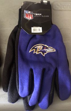 RAVENS official NFL utility gloves