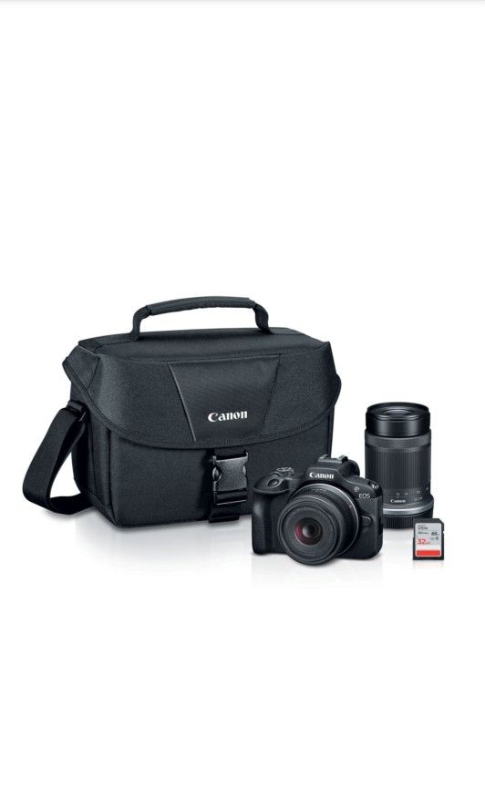 Canon EOS R100 Two Lens Mirrorless Camera Bundle(Details In DESCRIPTION)