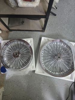 Brand new Harley Davidson Softail Wire Wheels