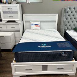 New 4pc Bedroom Set In Box 📦 Finance Available No Credit Needed 