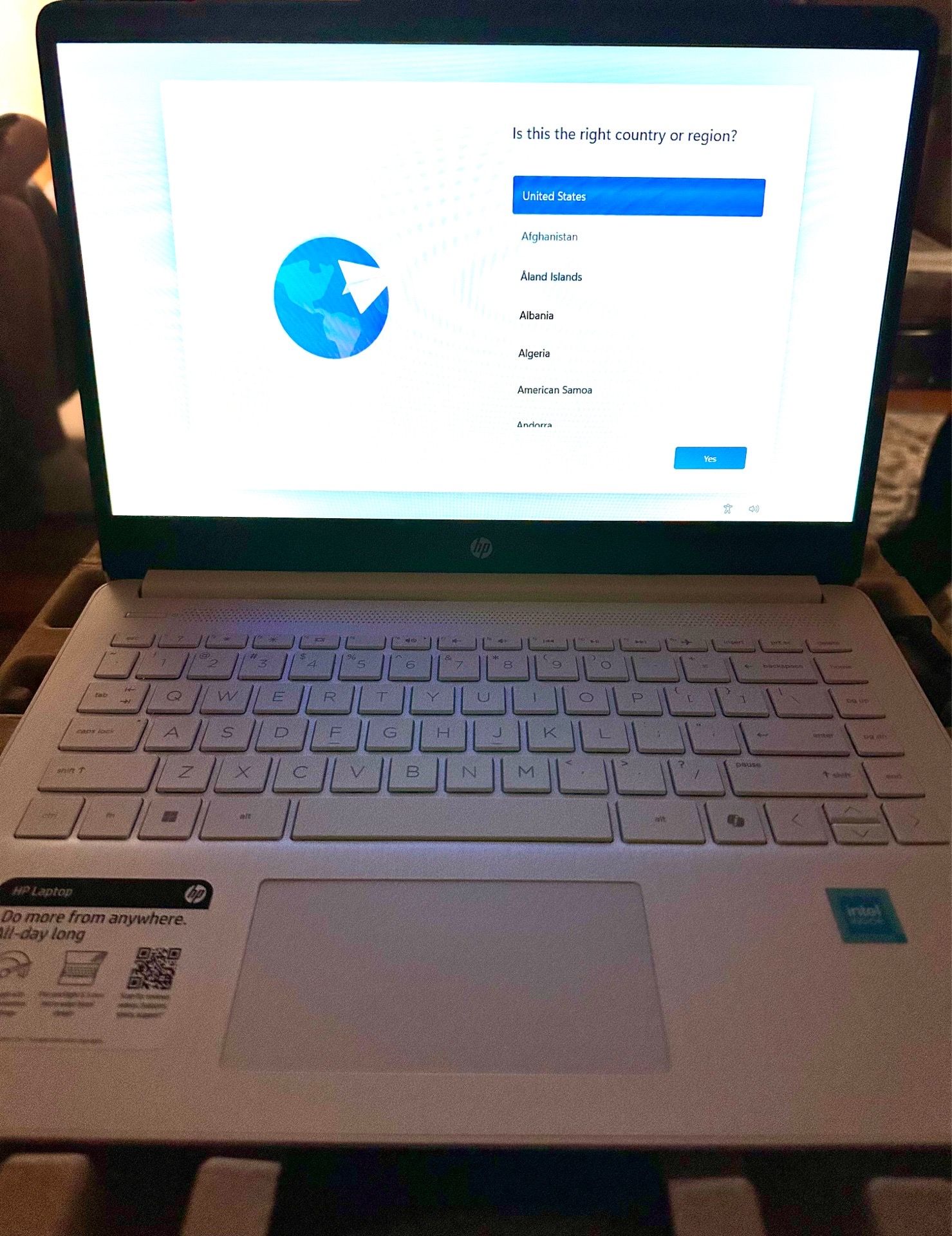 Brand new HP 14” laptop with Intel processor