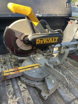 12” Dewalt Saw