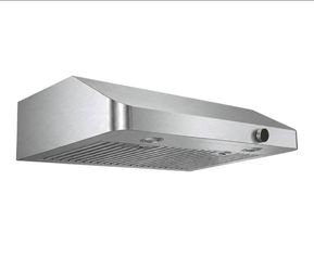 30 Inch Under Cabinet Range Hood, 900 CFM, 4-Speed Knob Control
Stainless Steel Kitchen Vent Hood, 3-Way Venting, Model C01-30K