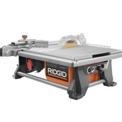 6.5 AMP RIGID 7 in. Table Top Wet Tile Saw