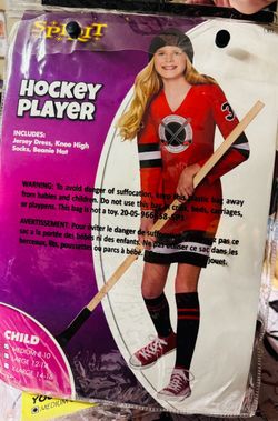 Spirit Halloween Girls Hockey Player Costume
