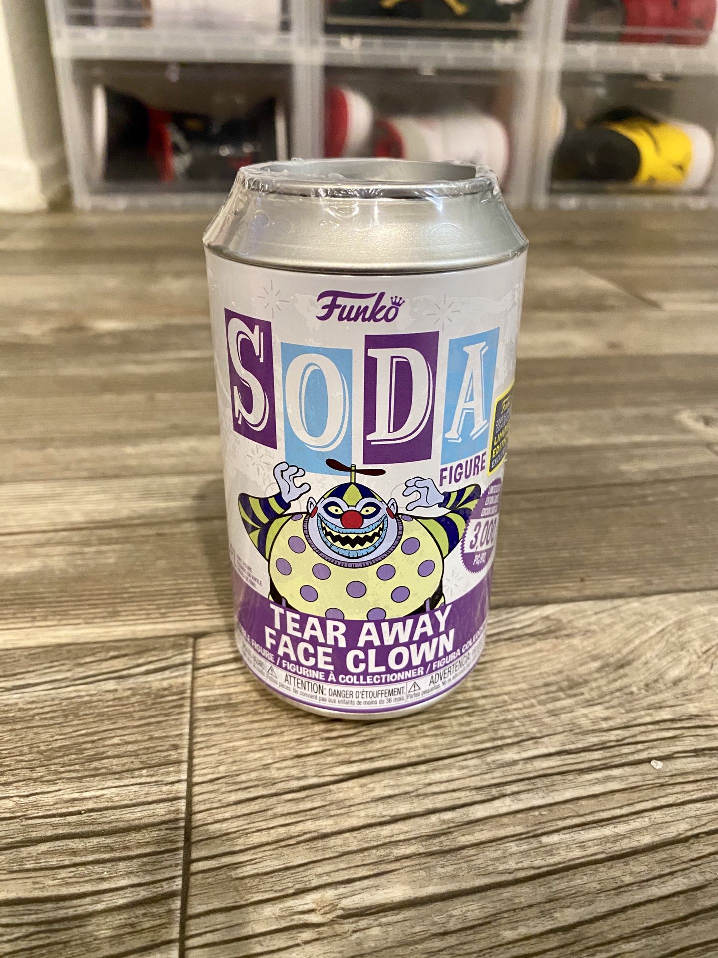 FUNKO SODA | SDCC EXCLUSIVE | TEAR AWAY FACE CLOWN | NIGHTMARE BEFORE CHRISTMAS