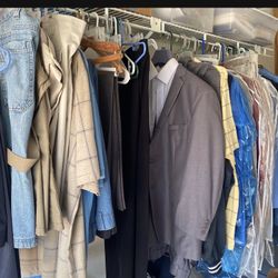 Lot Of Mens Clothing Some Brand Names!
