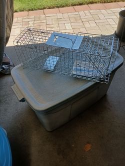 New animal cage trap 30.00