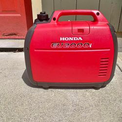 Honda Generator Eu2000i