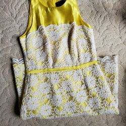 BNWT Beautiful vibrant yellow dress | Size 4