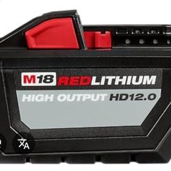 Milwaukee M18 Battery 12ah
