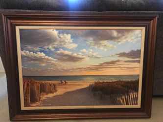 Sunset Beach frame size 24x36