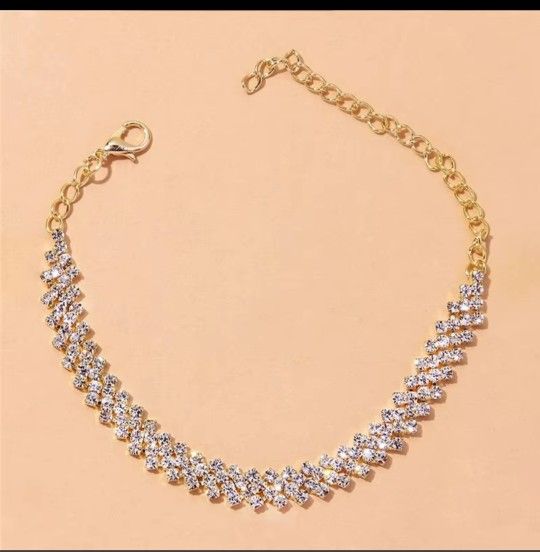 Ankle Crystal Charms Bracelets For Ankle