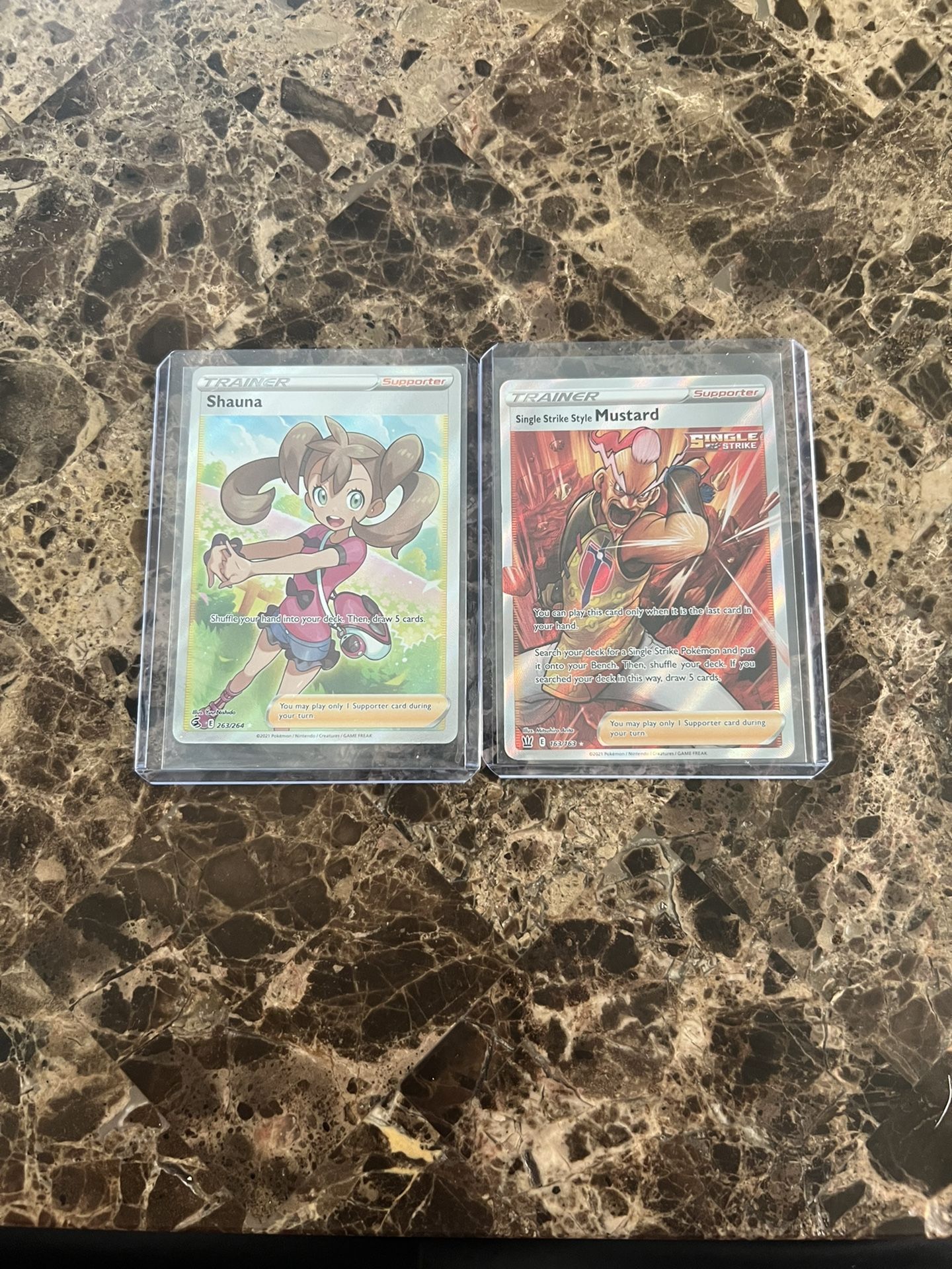 SSS Mustard And Shauna Full Art Trainers Pick-up Only